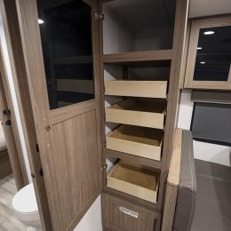 2024 Delta Ultra Lite RK234 - Kitchen Cabinet Open